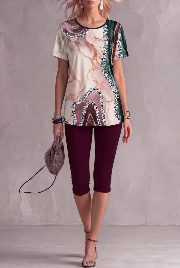 Luna™ | Botanical Print Stretch Set