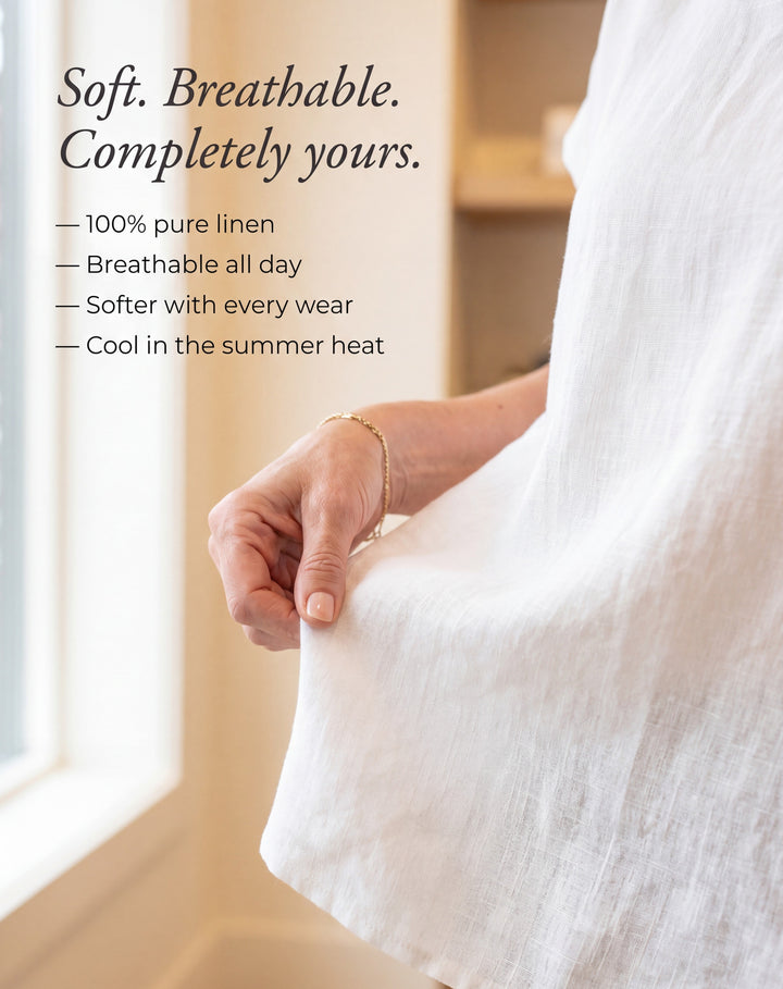 Margot™ | Linen V-Neck Vest & Wide-Leg Trouser Set