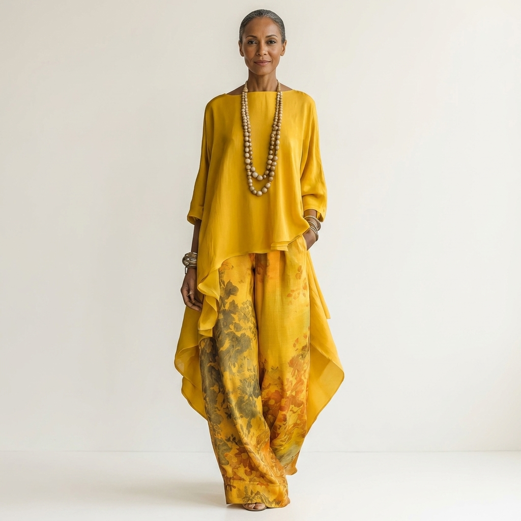 Aurélie™ | Asymmetric Luxe Two-Piece Set