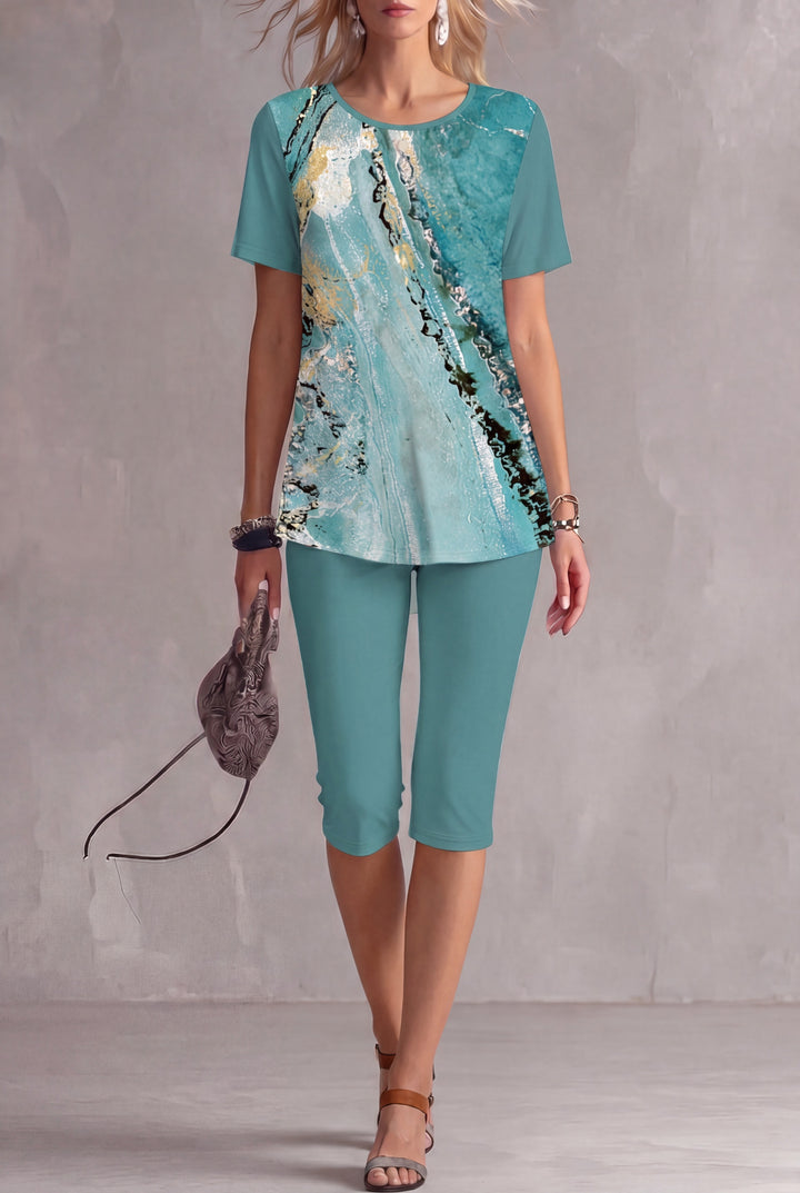 Sienna™ | Printed Two-Piece Comfort Set