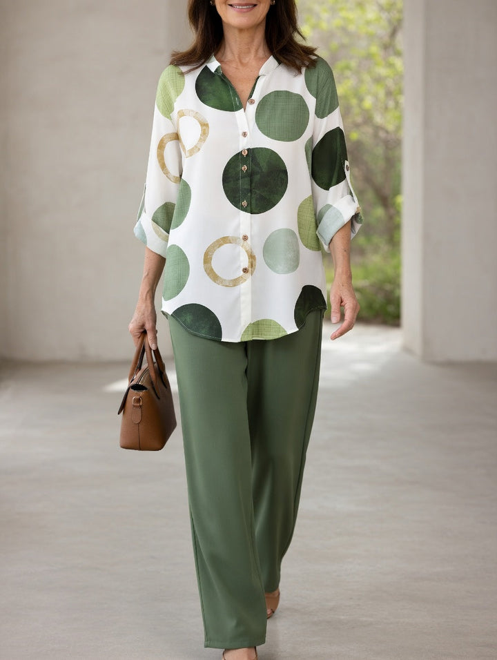 Madeleine™ | Printed Two-Piece Comfort Set
