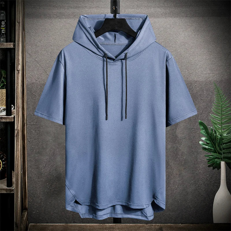 Bradley - Relaxed Fit Athletic Hooded Tee | By Julian & Claire Toronto