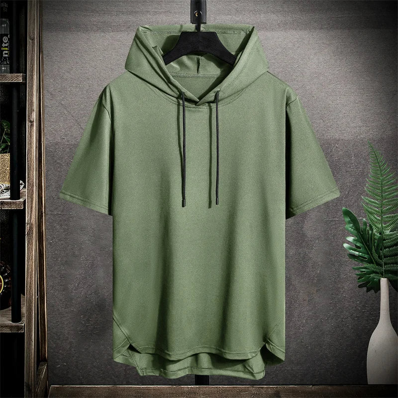 Bradley - Relaxed Fit Athletic Hooded Tee | By Julian & Claire Toronto