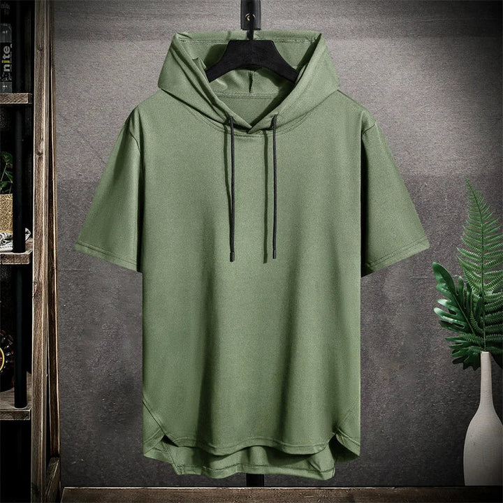 Bradley - Relaxed Fit Athletic Hooded Tee | By Julian & Claire Toronto
