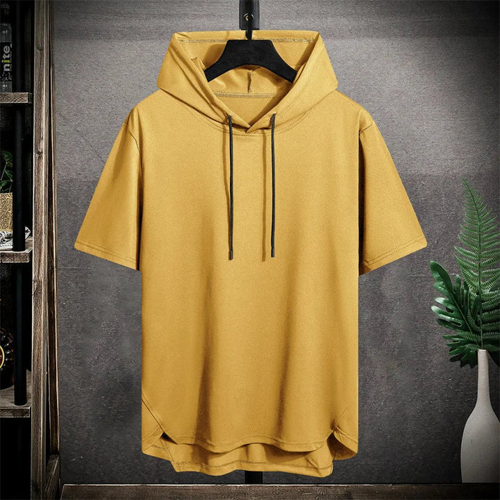 Bradley - Relaxed Fit Athletic Hooded Tee | By Julian & Claire Toronto