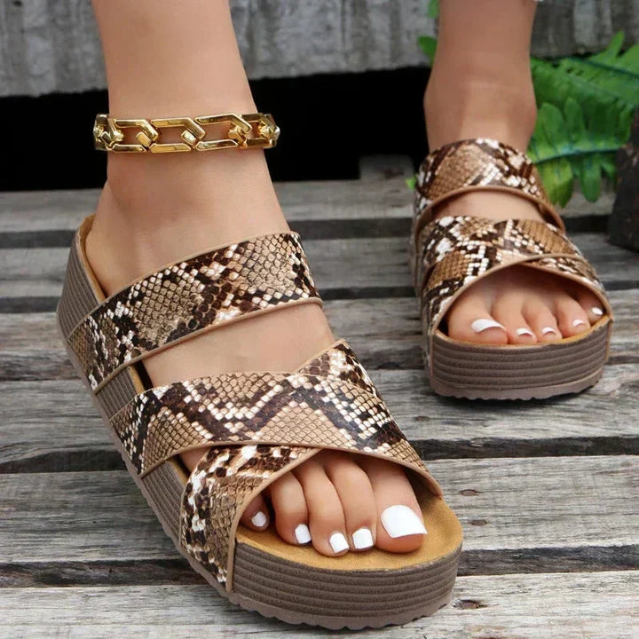 Sienna™ | Braided Comfort Wedge Sandals