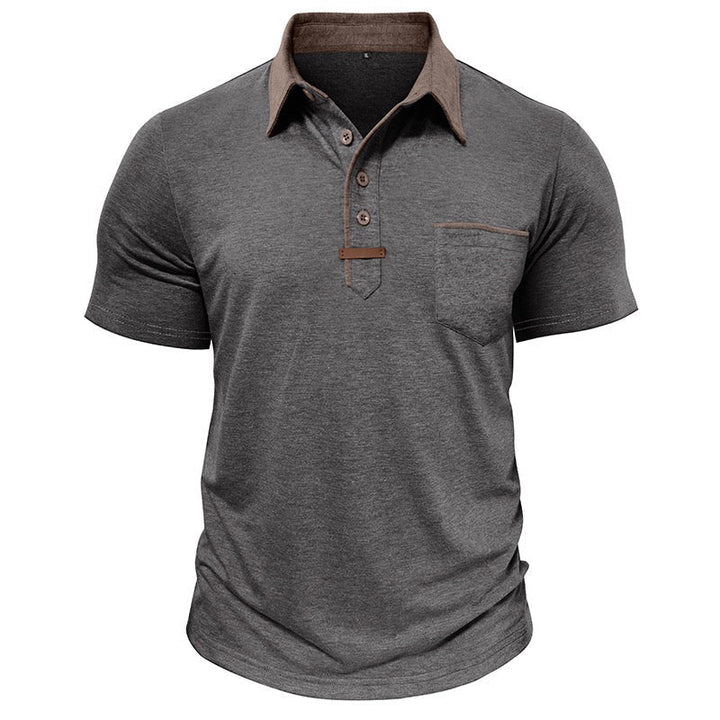 Chris - Classic Short Sleeve Polo Shirt | By Julian & Claire Toronto
